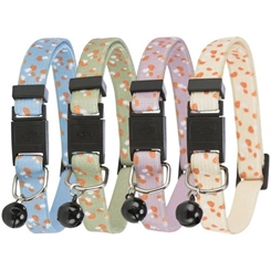 Kattehalsbånd Cat collar, elastic, Mushroom - forskellige farver - Outlet